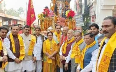 Muzaffarnagar News: श्री महाकाल भैवाष्टमी महोत्सव पर शोभायात्रा निकाली