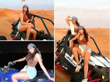 बहन संग रेगिस्तान में छुट्टियां मना रही हैं Jhanvi Kapoor