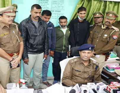 Lucknow News: अंतर्राज्यीय गैंग के मास्टरमाइंड समेत चार टप्पेबाज गिरफ्तार, सोने चांदी के आभूषण  भी बरामद
