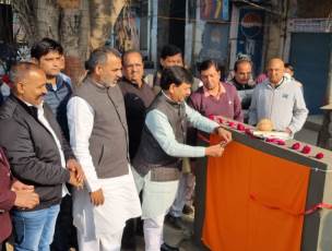 Muzaffarnagar News: मार्ग के चौडीकरण तथा  नाला निर्माण कार्य का शुभारंभ