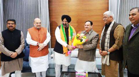 Bjp में हुए शामिल Manjinder Singh Sirsa, पहले अमित शाह और जेपी नड्डा से मुलाकात की