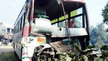 Muzaffarnagar News: राष्ट्रीय राजमार्ग-५८ दो की हादसे में मौत