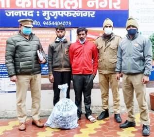 Muzaffarnagar News:सामान चोरी करने वाले शातिर को दबोचा, मामूली विवाद में चली गोली