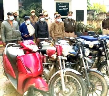 Muzaffarnagar News: थाना मन्सूरपुर पुलिस द्वारा वाहन चोर अभियुक्त गिरफ्तार