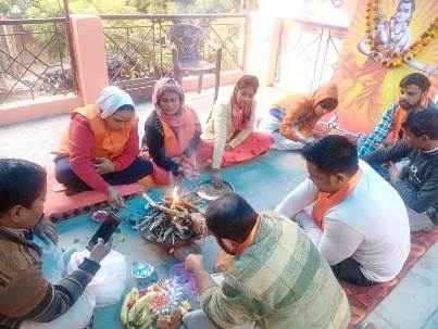 Muzaffarnagar News: अखिल भारत हिंदू महासभा द्वारा राष्ट्रीय संपर्क भवन पर कोरोना व इस्लामिक आतंकवाद समाप्ति हेतु यज्ञ का आयोजन