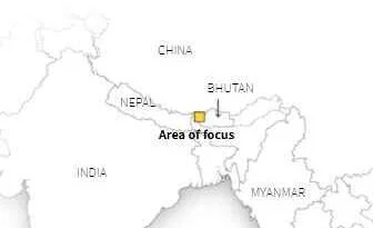 China की हड़प नीति जारी: Bhutan सीमा के पास चीन ने बनाई इमारतें 2 China Bhutan