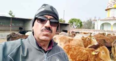 Muzaffarnagar News: कान्हा गौशाला बुढाना में उप मुख्य पशु चिकित्सा अधिकारी डॉ० मन्साराम गौतम द्वारा  निरीक्षण