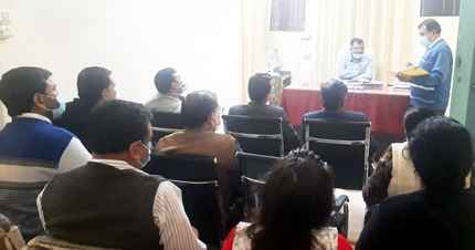 Muzaffarnagar News: सघन मिशन इन्द्रधनुष समीक्षा बैठक आयोजित Muzaffarnagar News: सघन मिशन इन्द्रधनुष समीक्षा बैठक आयोजित