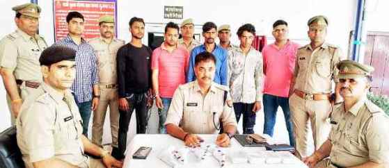 Muzaffarnagar News: अंतर्राज्य गिरोह के चार शातिर दबोचे, थाने के निकट हुई डकैती का राजफाश क