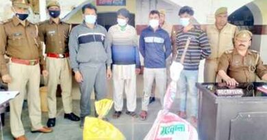 Muzaffarnagar News: फैक्ट्री में चोरी करने वाले चार शातिरों को किया गिरफ्तार