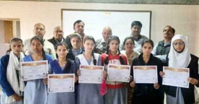 Muzaffarnagar News: प्रतिभाग करने वाले प्रतिभागियों के किया सम्मानित