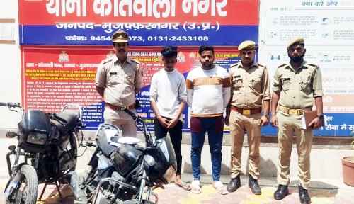 Muzaffarnagar News: 24 घण्टे के अंदर लूट की घटना का सफल अनावरण, पुलिस मुठभेड मे 2 गिरफ्तार