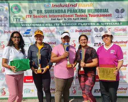 Muzaffarnagar: रश्मि मोहन एवं सिमी शर्मा ने डबल्स का फाइनल जीता 