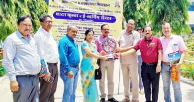 Muzaffarnagar News: जनता इंटर कालेज भोपा में वाटर कूलर और ई- लर्निंग सेंटर का लोकार्पण