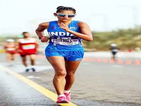 Muzaffarnagar News:रेस वाकर प्रियंका गोस्वामी ने  स्पेन मे किया नाम रोशन