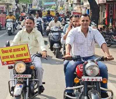 Muzaffarnagar: भारत तिब्बत सहयोग मंच का स्थापना दिवस बाइक रैली द्वारा मनाया गया