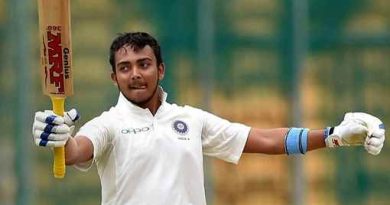 Ipl 2022: आचार संहिता का उल्लंघन करने के लिए पृथ्‍वी शॉ पर लगा जुर्माना