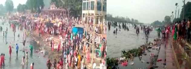 Muzaffarnagar:   ज्येष्ठ गंगा दशहरा मेले में भीड़, लगाई आस्था की डुबकी