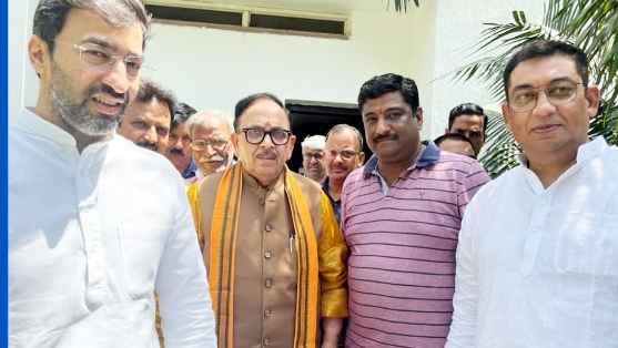 Muzaffarnagar News: कैबिनेट मंत्री महेन्द्र नाथ पाण्डेय का हुआ स्वागत