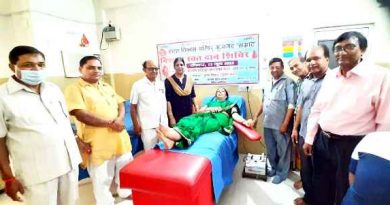 Muzaffarnagar News: भारत विकास परिषद मुजफ्फरनगर सम्राट शाखा द्वारा रक्त दान शिविर का हुआ आयोजन