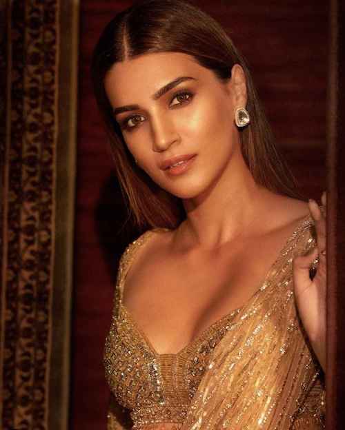 गोल्डन साड़ी में फ्लॉन्ट किया अपना रॉयल लुक Kriti Sanon ने गोल्डन साड़ी में फ्लॉन्ट किया अपना रॉयल लुक Kriti Sanon ने