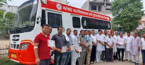Muzaffarnagar: त्यागी सभा भवन में त्यागी समाज के लगभग 100 युवाओं ने रक्तदान किया – हरिओम त्यागी