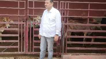 Muzaffarnagar News: गोवंश आश्रय स्थल एवं अस्थाई गोवंश आश्रय स्थल का निरीक्षण किया