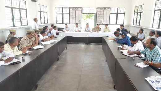 बुढाना/Muzaffarnagar News: कावड़ यात्रा २०२२ को सफलतापूर्वक संपन्न कराए जाने हे उपजिलाधिकारी ने ली बैठक