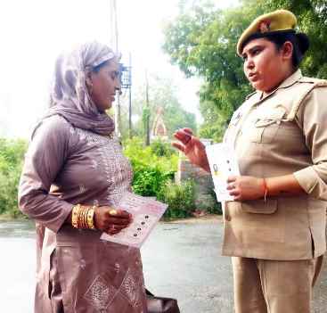 Muzaffarnagar News: मिशन शक्ति जागरूकता अभियान के तहत किया गया जागरूक