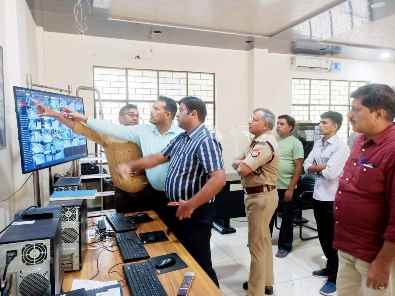 Muzaffarnagar News: कावड कंट्रोल रूम का निरीक्षण,कावड़ियों की मुजफ्फरनगर में आमद बढ़ रही