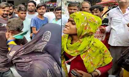खतौली/Muzaffarnagar Viral News: शराब पीकर घर में बेटियों से ग़लत हरक़त करता था कलयुगी पिता, सरेबाज़ार चप्पल से पिटाई