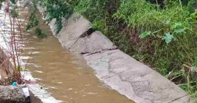 Muzaffarnagar: जिला पंचायत के कोटे से 16 लाख की लागत से बना नाला 4 दिन बाद ही बारिश में बह गया