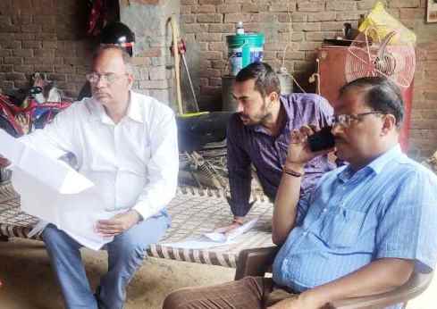 Muzaffarnagar News: ज्येष्ठ गन्ना विकास निरीक्षक ने किया निरीक्षण