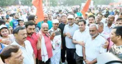 Muzaffarnagar News: जज्बा-८ का आयोजन, डा. बालियान और कपिल देव ने लगाई दौड