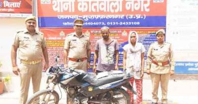 Muzaffarnagar News: शोक पूरा करने के लिए लूट करने वाले दम्पत्ति गिरफ्तार