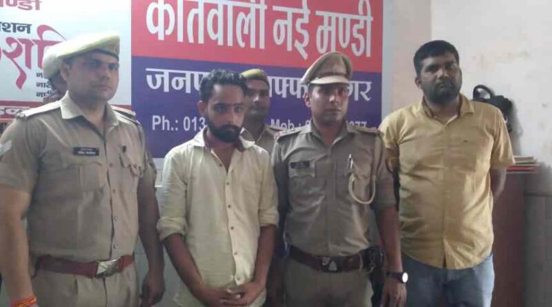 Muzaffarnagar News: 16 घन्टे के भीतर चोरी की घटना का अनावरण, एक आरोपी गिरफ्तार Muzaffarnagar News: 16 घन्टे के भीतर चोरी की घटना का अनावरण, एक आरोपी गिरफ्तार