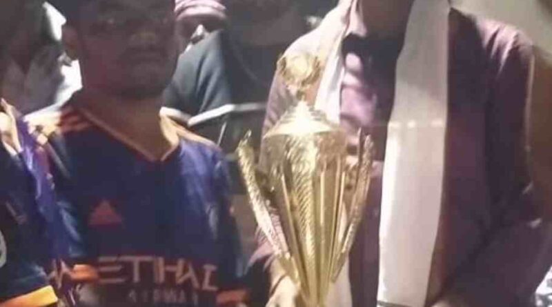 Karma Puja पर पीसीबी खटंगा फुटबॉल टूर्नामेंट में वाईएफसी गाड़ीगांव बना विजेता