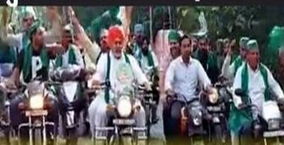 बडे आंदोलन की तैयारी में Rakesh Tikait, मुजफ्फरनगर में बाईक रैली निकालकर किया ये ऐलान