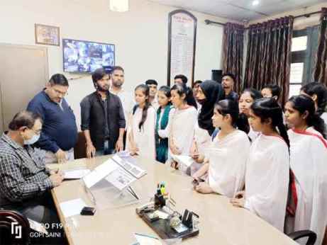 Muzaffarnagar News: डी ए वी कॉलेज मुजफ्फरनगर के छात्रसंघ संयुक्त सचिव अमन जैन के नेतृत्व में प्राचार्य के नाम सौंपा ज्ञापन Muzaffarnagar News: डी ए वी कॉलेज मुजफ्फरनगर के छात्रसंघ संयुक्त सचिव अमन जैन के नेतृत्व में प्राचार्य के नाम सौंपा ज्ञापन