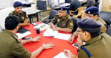 Muzaffarnagar News- आदर्श आचार संहिता के पूर्णतः अनुपालन हेतु एसएसपी ने उपचुनाव को लेकर ली बैठक