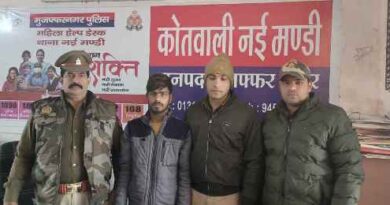 Muzaffarnagar News- टापटेन शातिर केशव उर्फ केशो पुत्र तेजपाल जोगी को दबोचा