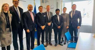 Brussels (Belgium): निवेशकों से मुलाकात की औद्योगिक विकास मंत्री नन्द गोपाल गुप्ता नन्दी ने