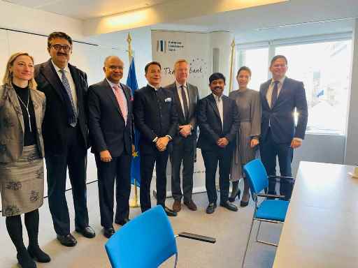 Brussels (Belgium): निवेशकों से मुलाकात की औद्योगिक विकास मंत्री नन्द गोपाल गुप्ता नन्दी ने Brussels (Belgium): निवेशकों से मुलाकात की औद्योगिक विकास मंत्री नन्द गोपाल गुप्ता नन्दी ने