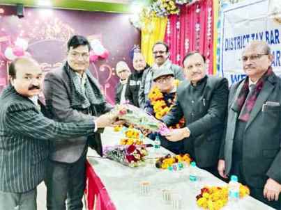 Muzaffarnagar News-टैक्स बार एसोसिएशन में सम्मान समारोह का हुआ आयोजन Muzaffarnagar News-टैक्स बार एसोसिएशन में सम्मान समारोह का हुआ आयोजन