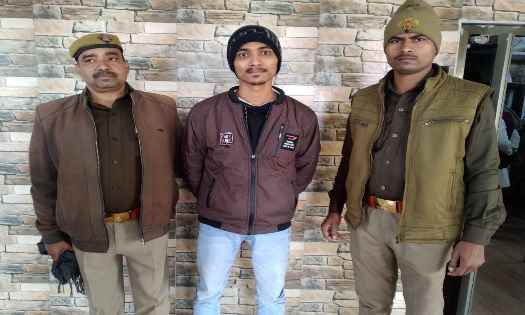 Jaunpur News: सरोखनपुर के पास से पुलिस टीम ने कुख्यात बदमाश किया गिरफ्तार