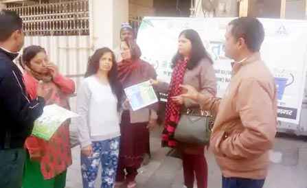 Muzaffarnagar- डोर टू डोर चला कचरा कलेक्शन अभियान