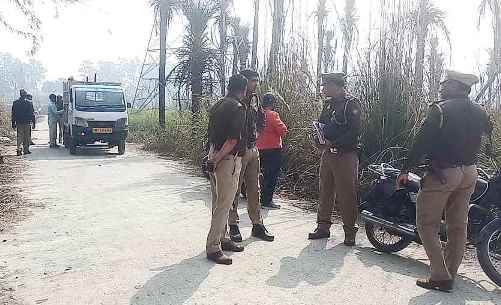 Muzaffarnagar: कांवड़ पटरी गंग नहर मार्ग पर श्मशान घाट के पास मिला शव