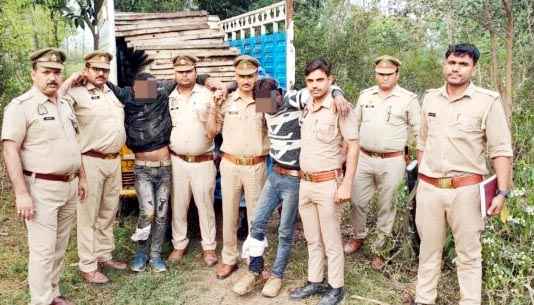 Muzaffarnagar News- मुठभेड में दो शातिर किये गिरफ्तार, ३ साथी फरार