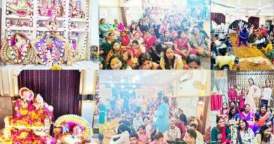 Muzaffarnagar News- श्री सालासर बालाजी धाम में छप्पन भोग लगाकर की गई विशेष पूजा अर्चना