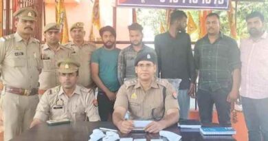 Muzaffarnagar News: तीन शातिरों को मुठभेड के दौरान किया गिरफ्तार